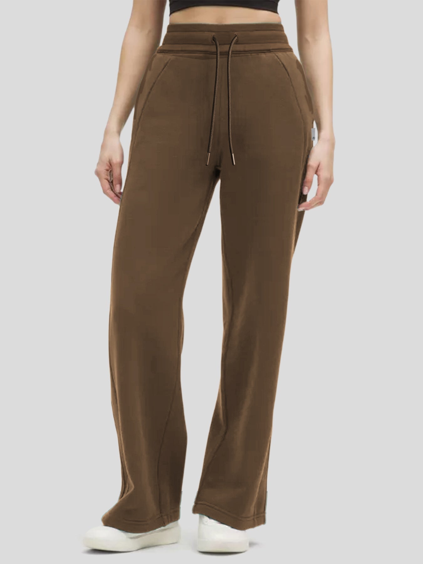 Women Modal Blend Hoodie And Wide Leg Pant Set