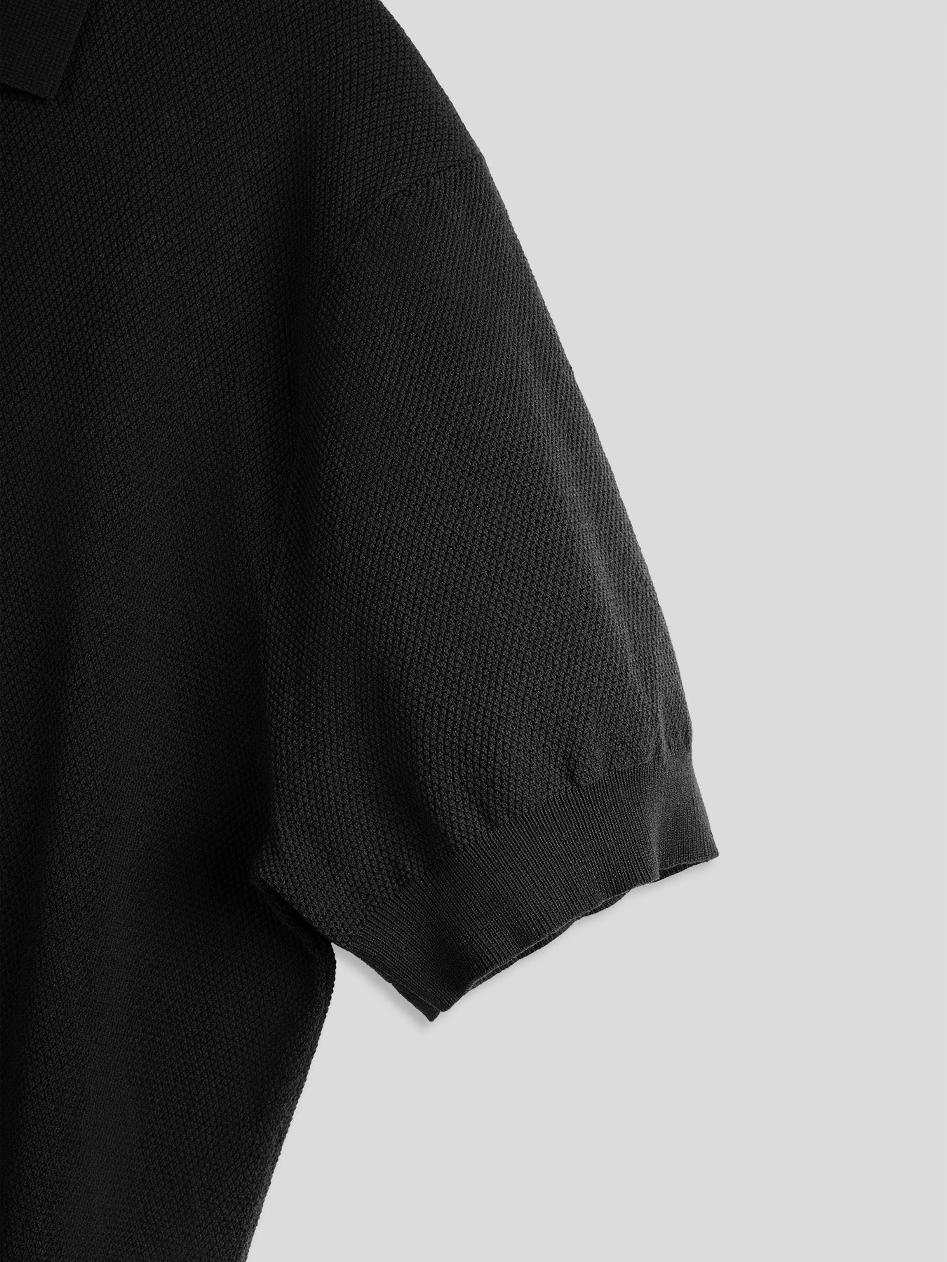 FlexKnit Active Knitted Zip Polo