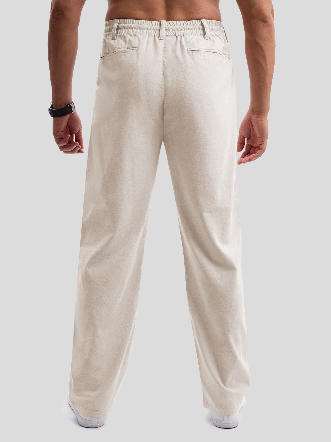 DreamWear Italian Linen Elastic Drawstring Pant