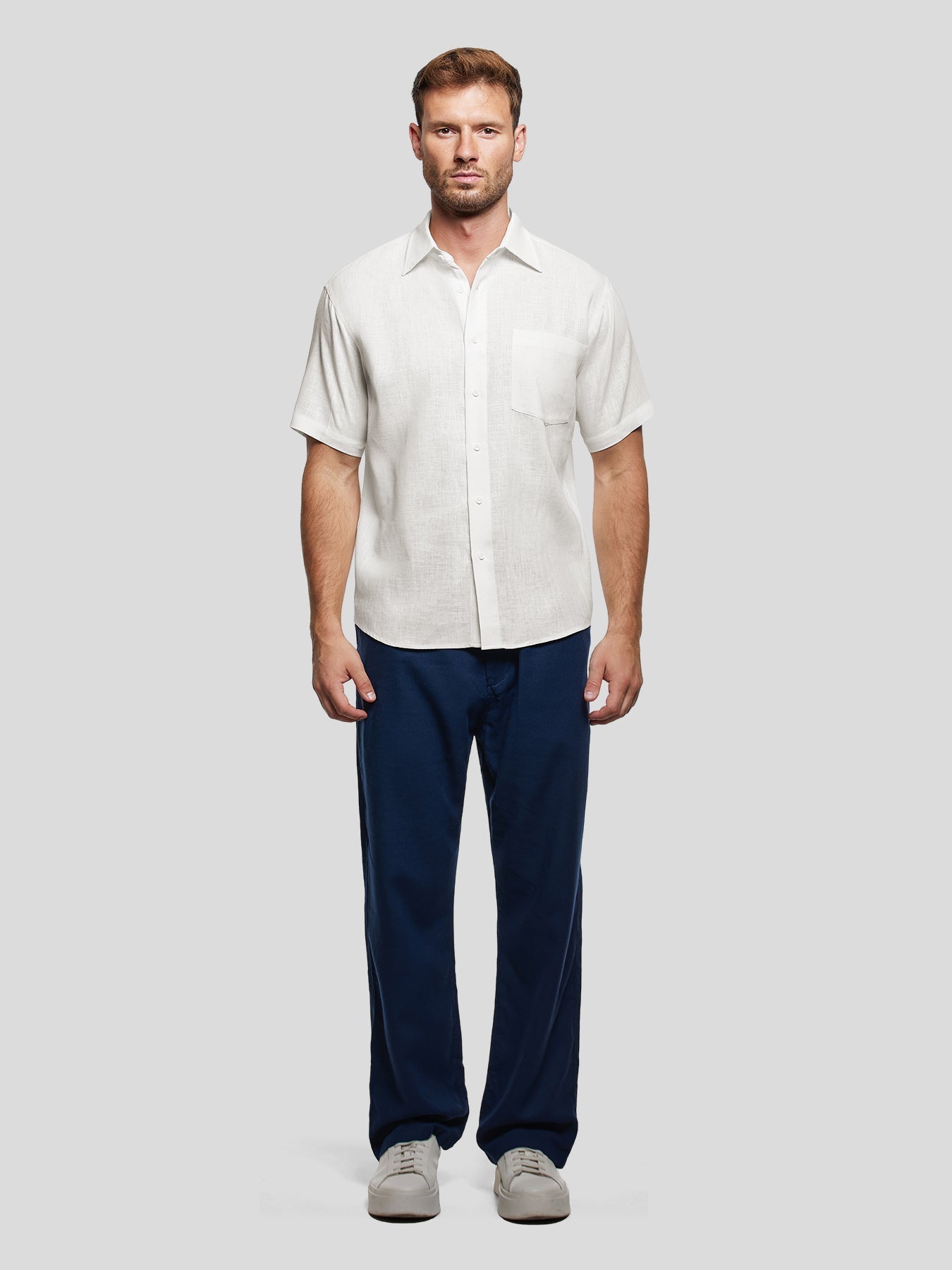 DreamWear Italian Linen Short Sleeve Shirt